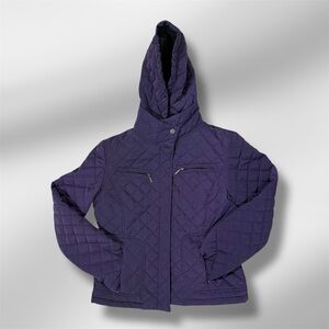 Calvin Klein Deep Purple Hooded Jacket